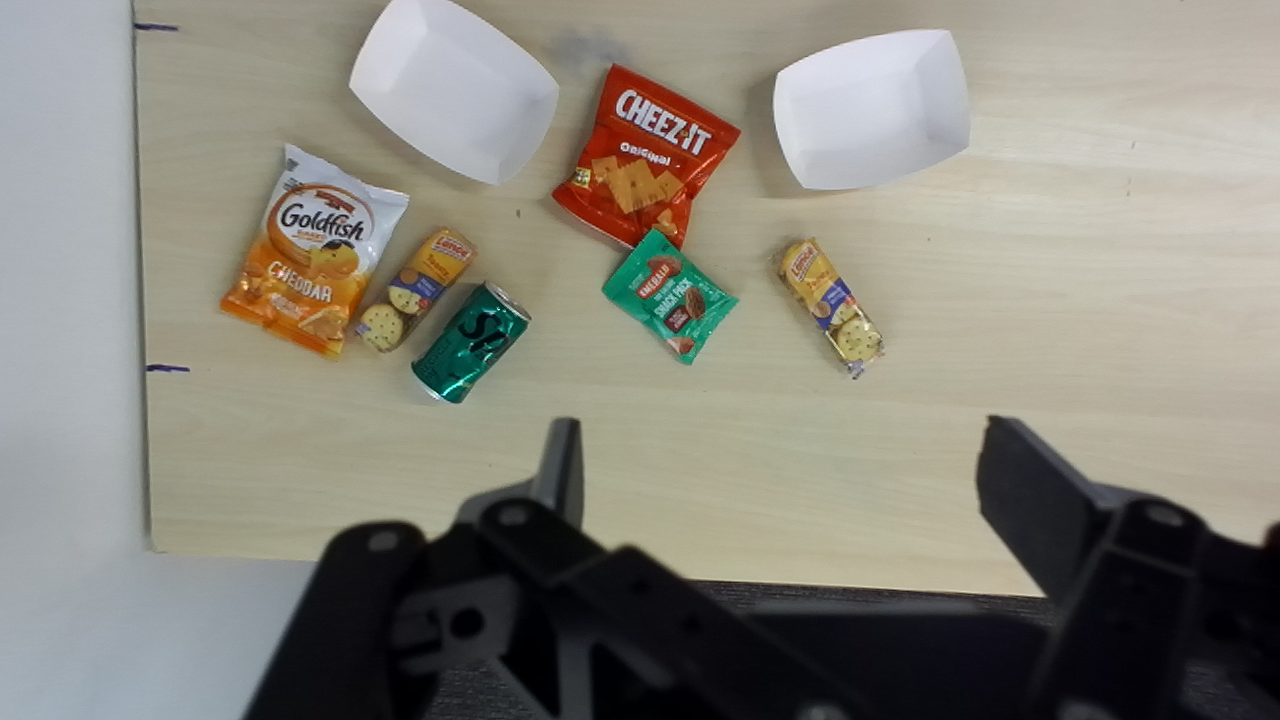 Captured RGB image from wrist camera