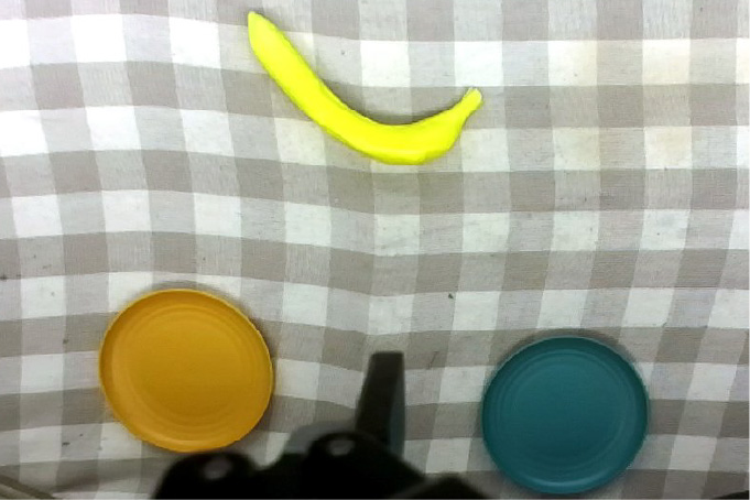 Banana to matching plate