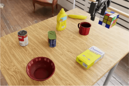 Meat can to sugar box (sim)